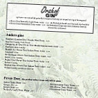 Orshof menu