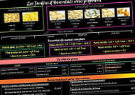 Les Jardins D'herentals menu