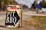 Little Red Shack BBQ outside