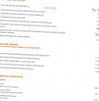 Loulou Côte Sauvage menu