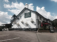 The Black Griffin Inn outside