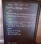 La Gare menu