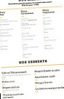 Le Bol d'or menu