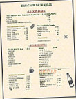 Bar Cafe Le Maquis menu