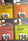 La mie caline menu