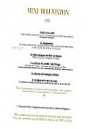 Le Balbec Grand menu