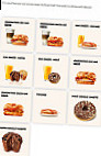 Burger King menu