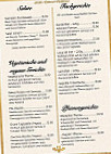 Restaurant Kroatien menu