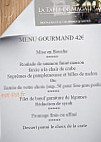 La Table De Magali menu