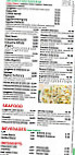 Rosalia's Pizza menu