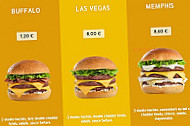 Speed Burger menu