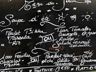 Papilles Et Papote menu