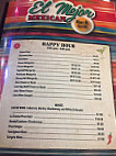 El Mejor Mexican Grill menu