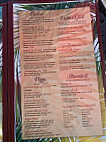 Caribbean Island Cafe menu