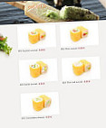 Ta Sushi menu