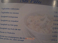 Allo Cuis'to menu