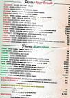 Pizza Nostra menu