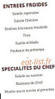 Chez Chau menu