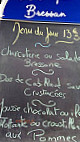 Le Chapon menu