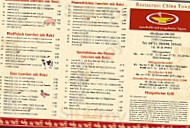 China Town menu