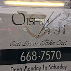 Oishi Sushi inside