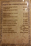 Hosteria Dei Cavalieri menu