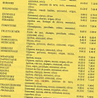 Place Aux Pizzas menu