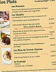 Le Goldert menu