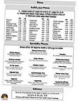 Mickey Roadside Cafe menu