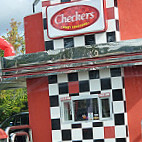 Checkers outside