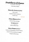 Hostellerie d'Alsace menu