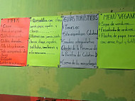 La Selva menu