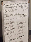 Jim's Grill menu