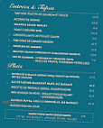 La Pirada menu