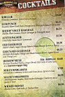 Marshall's Tavern Pflugerville menu