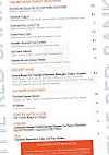 The Red Bank menu