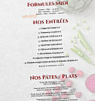 La Terra Madre menu