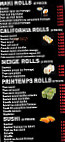 Kichi Sushi menu