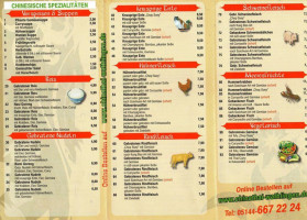 China Thai Wathlingen menu