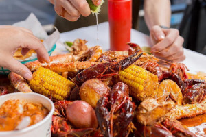 The Boiling Crab food