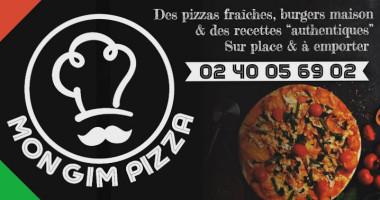 Mon Gim Pizza food