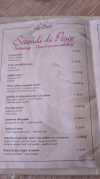 La Baia menu