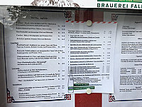 Restaurant zum alten Schützenhaus menu