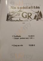 Le G.r menu