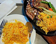 Sizzling Plate food