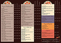 Chez Don Giovanni menu