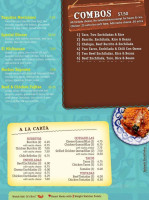 Mi Pueblito Mexican menu