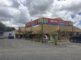 La palapa Brisas del mar outside