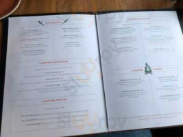 Campfire Adirondack Grill menu