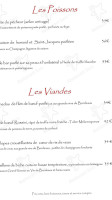 Le Schlossberg menu